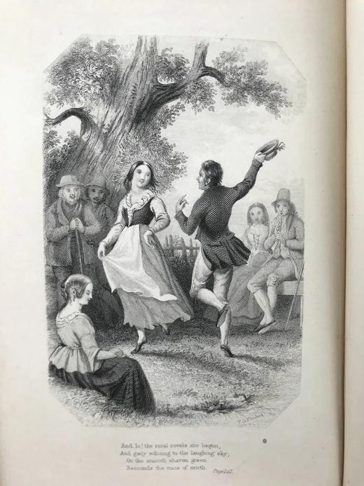 特装本！1855年 亨利·柯克·怀特生平与作品 8幅插图 全真皮精装32开 商品图8