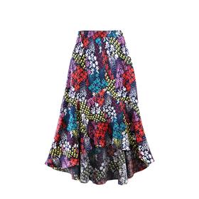 “假日记忆Holiday Memory ”轻奢风情优雅碎花春夏半裙  2103001