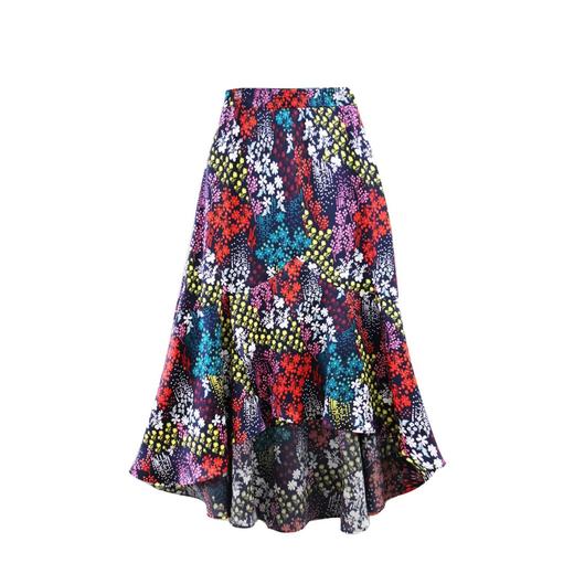 “假日记忆Holiday Memory ”轻奢风情优雅碎花春夏半裙  2103001 商品图0