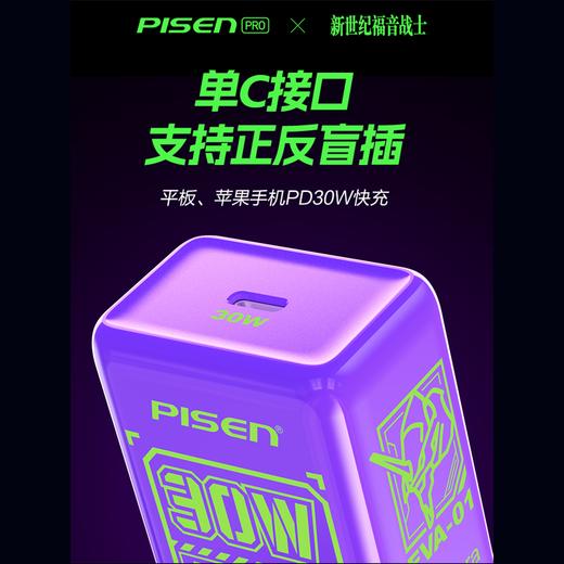 品胜  PISEN OUICK PD30W EVA 新世纪福音战士 单口快速 充电器 商品图1