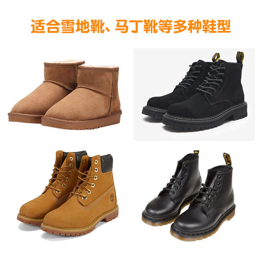 真羊毛鞋垫皮毛一体秋冬季保暖防寒加绒加厚男女雪地靴马丁靴鞋垫 商品图8