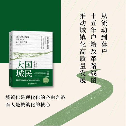 大国城民：城镇化与户籍改革 陈金永 北京大学出版社 商品图1