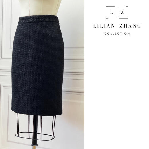 衣橱挚爱—轻奢流苏黑色半裙气质高腰时尚显瘦 2203007 商品图1