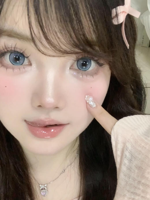 【大直径】4YOUTHCON-洋娃娃蓝-14.5mm【年抛 0-800度 无525/575】 商品图2