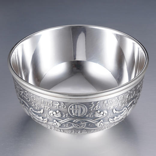 子佩集S999银【事事如意】碗摆件【CJ256-1】2401 商品图7