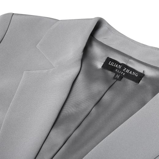 ELITE - 四色醋酸气质显瘦通勤百搭春秋一粒扣西装外套  1705045 商品图3