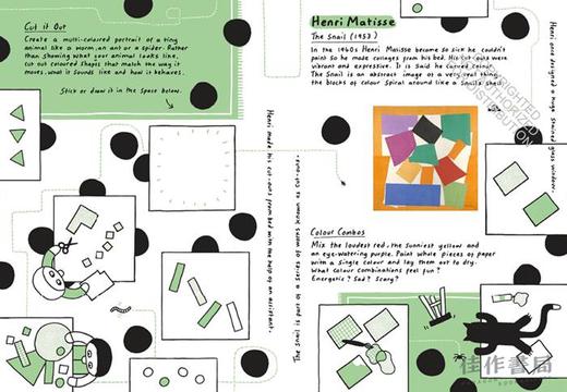 Modern Art Activity Book / 现代艺术活动书 商品图2