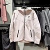 Nike/耐克女子春季新款防风运动休闲宽松连帽夹克外套FB8339-019 商品缩略图0