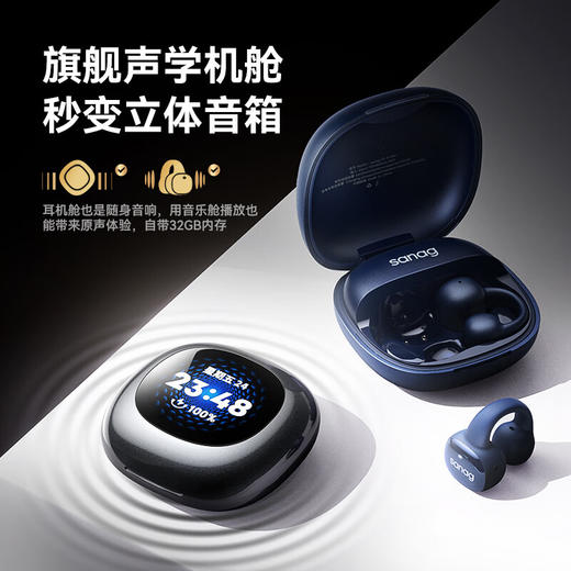 SANAG塞那【欧阳娜娜同款】S5pro骨传导概念蓝牙耳机 BBJ 商品图7