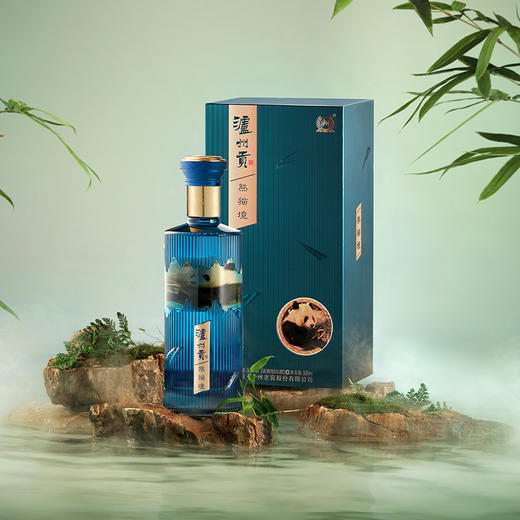 泸州贡酒熊猫境500ML×2瓶装赠礼盒礼袋 52度 38度可选 商品图3