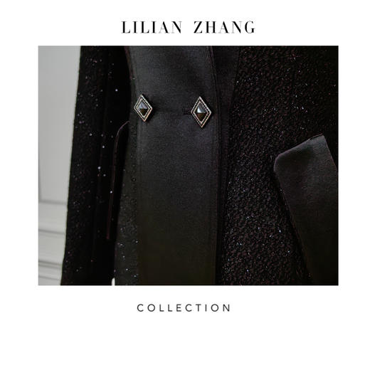 C系列——定制———都市力量——至简新潮——中古风收腰中长外套 2305048 商品图3