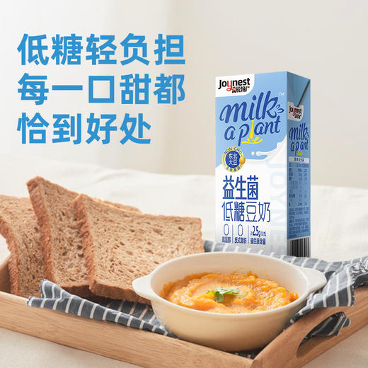 海天益生菌低糖豆奶250ml*6低糖轻负担露营出游 清凉活动 商品图5