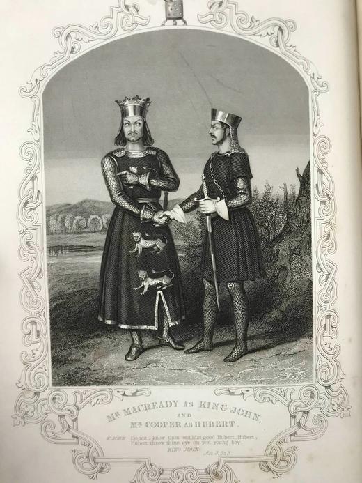 约19世纪后期 莎士比亚作品集（历史剧与诗歌） 塞洛斯数百幅插图 真皮精装16开 商品图12