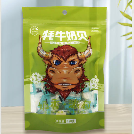 【牦牛奶贝】120克袋装原奶味 商品图1