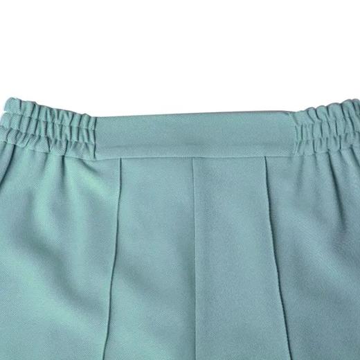 舒适松紧腰九分直筒裤通勤休闲显瘦春夏宽松垂感九分裤  2004001 商品图3