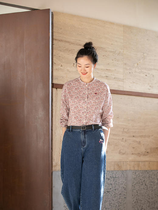 牧衣游进口英国liberty小碎花衬衫限量福利款------ 文鳐 不支持会员折 商品图3