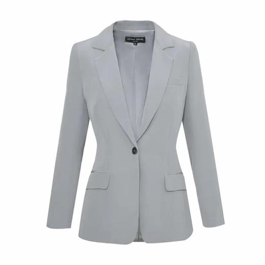 ELITE - 四色醋酸气质显瘦通勤百搭春秋一粒扣西装外套  1705045 商品图2