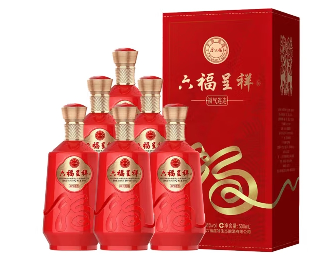 50.8°六福呈祥福气连连 500ml*6瓶