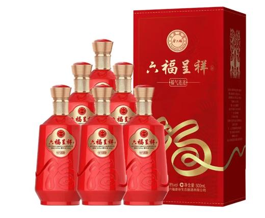 50.8°六福呈祥福气连连 500ml*6瓶 商品图0