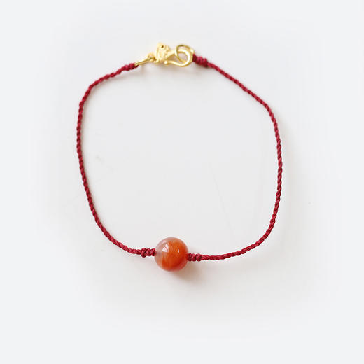米马原创设计手工制作龙年转运红绳手链 转幸运 转健康运 商品图6