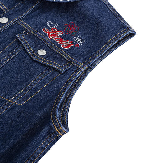 LEVIS 春 大童小童 儿童童装马甲 LVG-VE-K433 商品图4