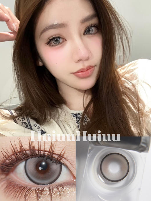 【大直径】4YOUTHCON-洋娃娃灰-14.5mm【年抛 0-800度 无525/575】 商品图0