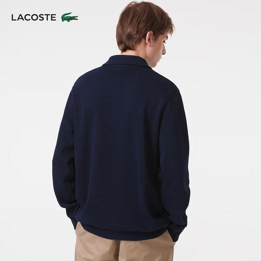 Lacoste法国鳄鱼男士新款通勤半拉链拉链翻领卫衣SH1927-98 商品图1