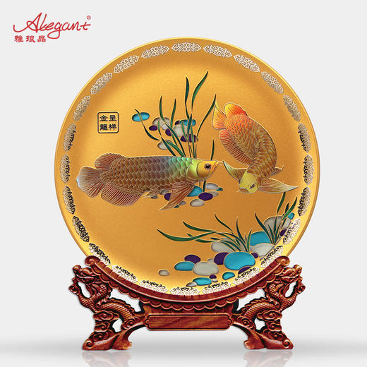 雅琅晶·金龙呈祥（掐丝） 商品图0