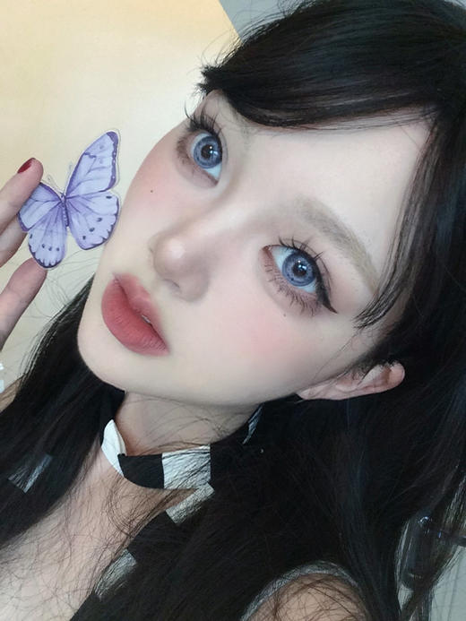 【中直径】4YOUTHCON-精灵灰紫-14.2mm【年抛 0-800度 无525/575】 商品图10