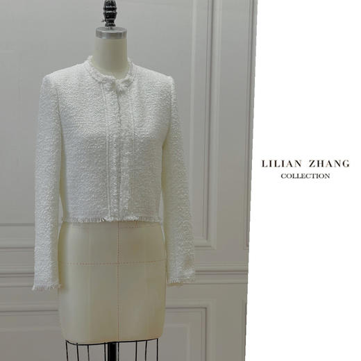 定制—Hollywood经典重现-极简流苏小香风、气质短款外套 2205006 商品图2