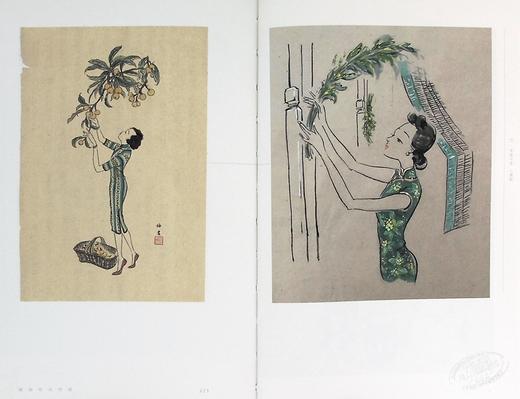 预售 【中商原版】旗袍时尚情画 港台艺术原版 陆梅 香港三联书店 服装设计中国历史文化【中商原版】 商品图6