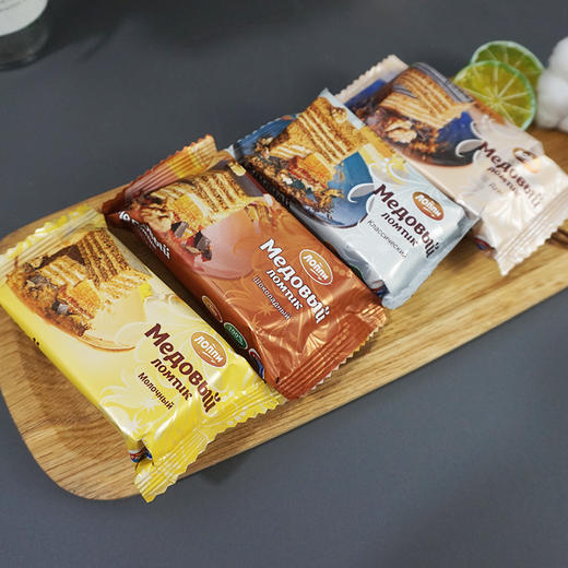 俄罗斯俄小淼牌经典提拉米苏风味蛋糕41g*16块 商品图4