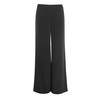 舒适极简风-ELITE黑色直筒显瘦阔腿裤- 垂感通勤休闲长裤 2004004 商品缩略图0