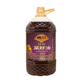 晴川非转基因物理压榨原味菜籽油5L（6924497915392）