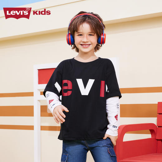 LEVIS 春 大童小童 儿童童装T恤 LVB-FF-H512 商品图4