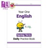 【中商原版】英国原版CGP教辅 新版KS1英语日常练习书 一年级春季学期 New KS1 English Daily Practice Book: Year 1 商品缩略图0