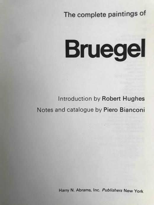 勃鲁盖尔画集 64幅彩色164幅黑白插图 精装大16开 商品图3