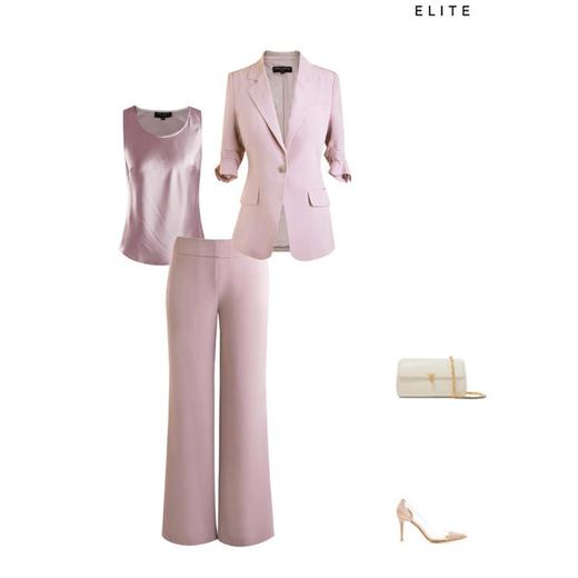 莫兰迪色系极简直筒裤、长裤垂感亲肤女士时尚显瘦气质   1904005 商品图2