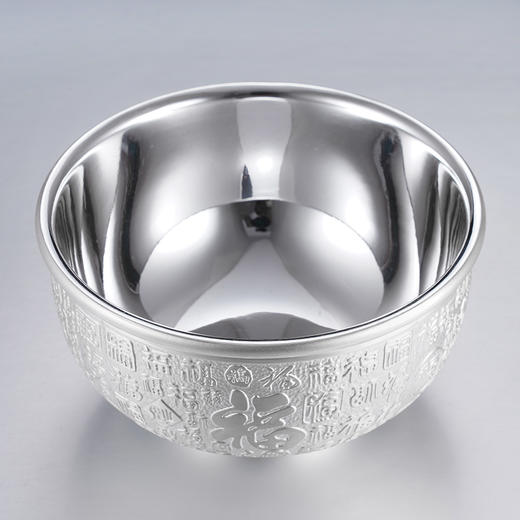 子佩集S999银【如天之福】碗摆件【BXYL008021201】2401 商品图10