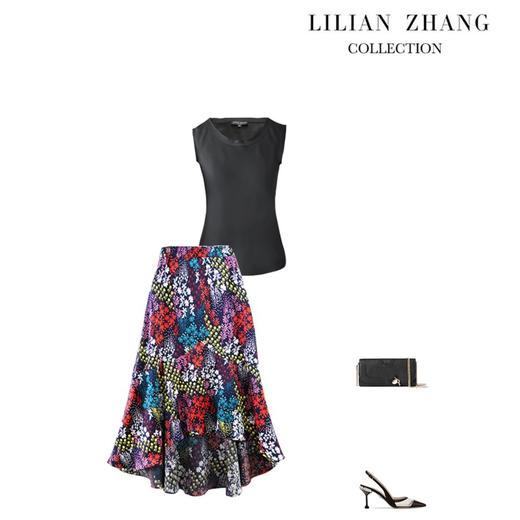 “假日记忆Holiday Memory ”轻奢风情优雅碎花春夏半裙  2103001 商品图2