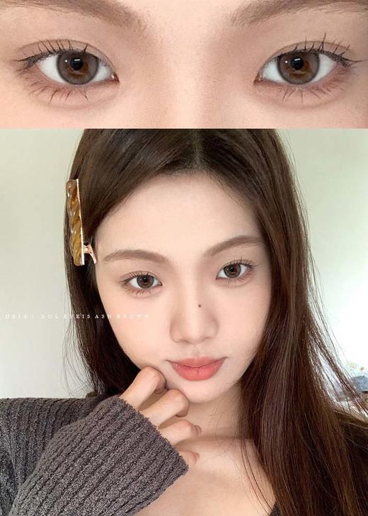 idol 美瞳半年抛  艾希棕 直径14.0mm着色13.0mm 商品图1