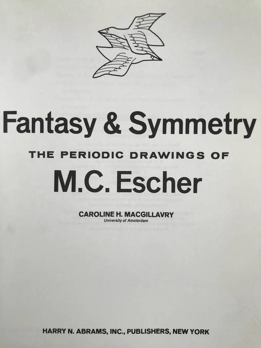 幻想与对称：埃舍尔纹样设计图集 42幅插图（12幅彩色） 精装16开 商品图3