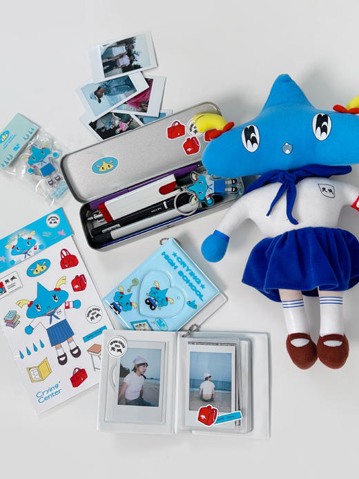 CryingCenter哭喊中心 泪仔学院制服玩偶娃娃复古y2k 商品图3