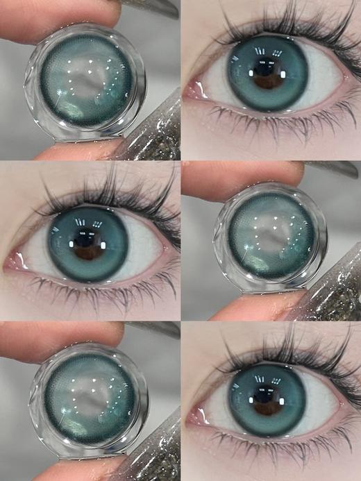 Mimipark 薄荷种子 月抛 两片 14.2mm 参考着色13.5mm 基弧8.6 含水42% 新锐国货 商品图1