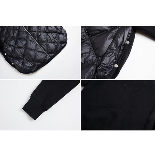 司歌短款保暖女刺绣宽松时尚廓形外套Y881331 商品图1