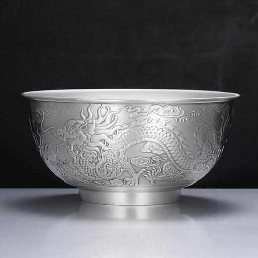 子佩集S999银【龙凤呈祥】碗摆件【CJ321-10】2401 商品图7
