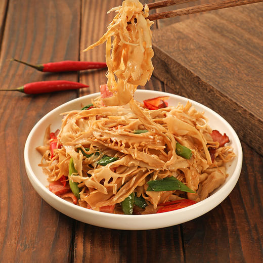 益植鲜原味糯米笋248g*3袋/5袋无添加鲜嫩脆爽炒菜凉拌优质食材 商品图1