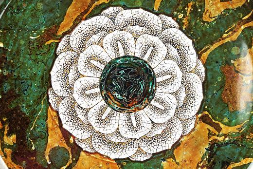 三希堂  敦煌三兔藻井大盘 商品图1