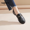 Safiya/索菲娅2024春季新品英伦风百搭羊皮舒适通勤软底乐福单鞋 SF41112120 商品缩略图7