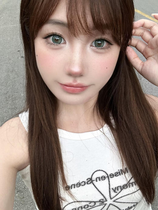 【大直径】4YOUTHCON-洋娃娃绿-14.5mm【年抛 0-800度 无525/575】 商品图11